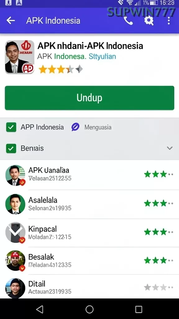 Cuplikan layar S13 — pengaturan akun